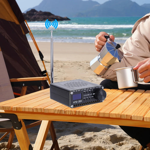 ATS-20+Si4732 All Band Radio Receiver Built-in Battery Full Band Receiver Scanner FM AM MW&SW SSB LSB & USB with Antenna